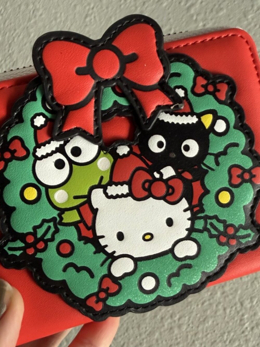 Loungefly x Sanrio Christmas Hello Kitty & Friends Zip Around Wallet NWT
